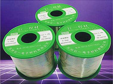 巨一焊材，無鉛焊錫絲，錫絲